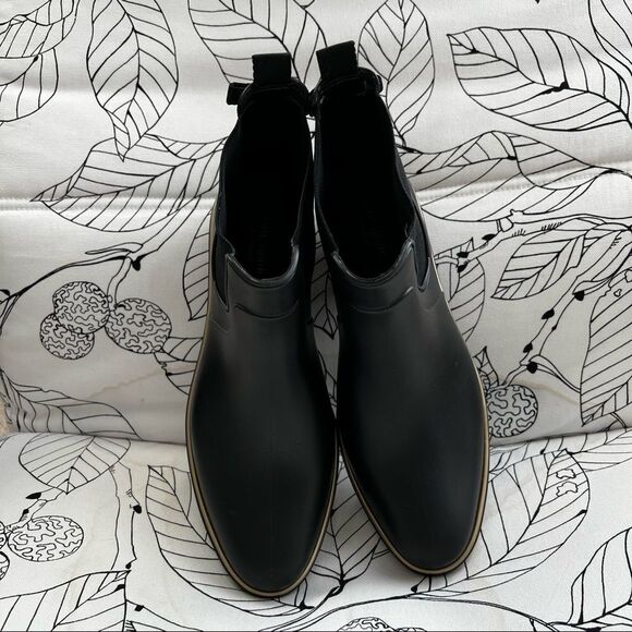 kate spade solstice rain boots black US 9 MSRP $150 - Picture 5 of 8